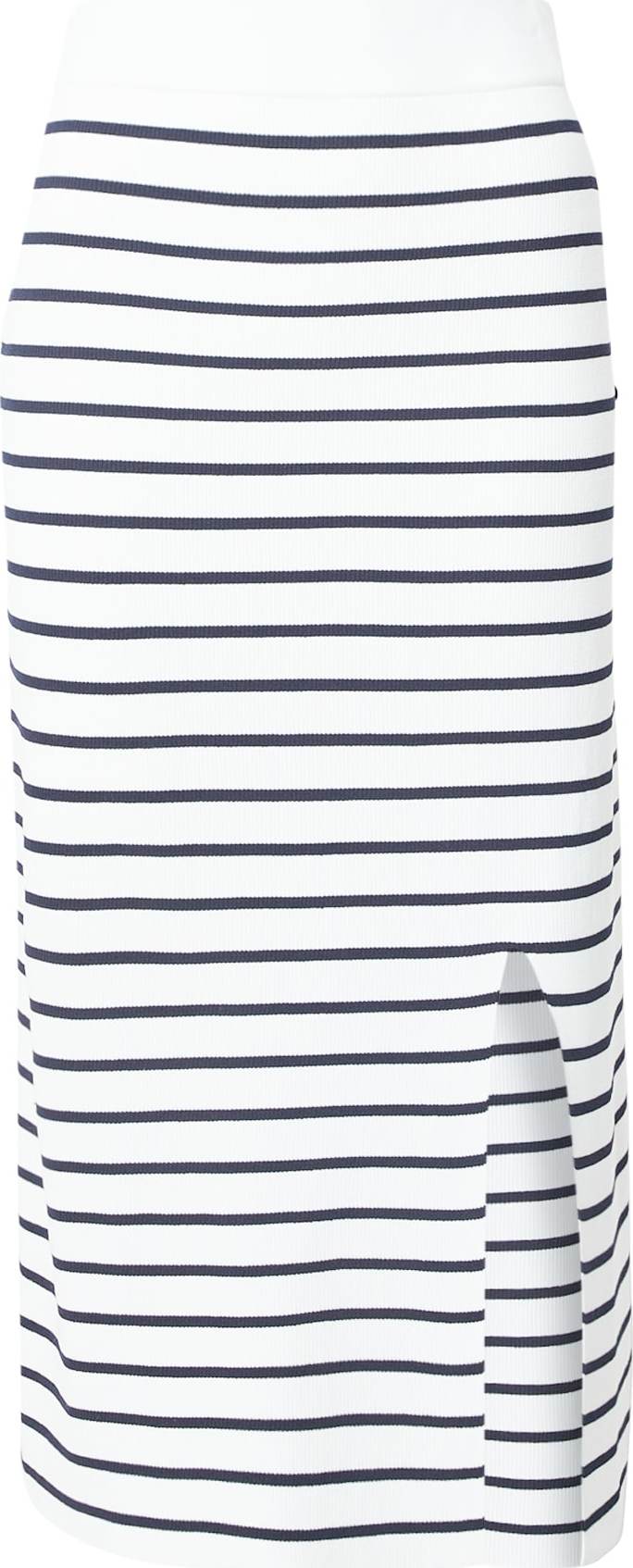 Lindex Sukně 'Vilda' marine modrá / bílá