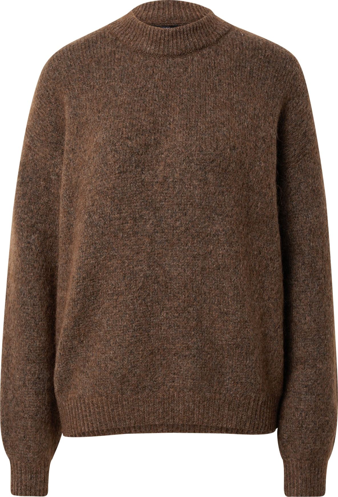 Lindex Svetr 'Shira' tmavě hnědá