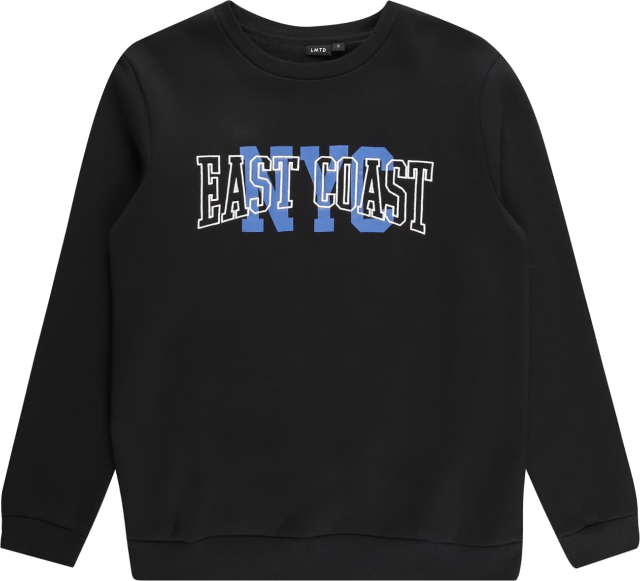 LMTD Mikina 'NEAST' modrá / černá / bílá