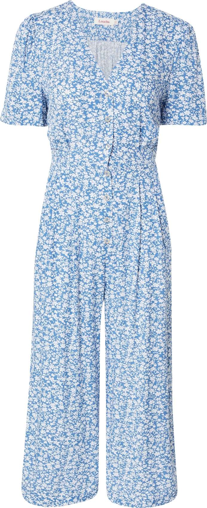 Louche Overal modrá / bílá