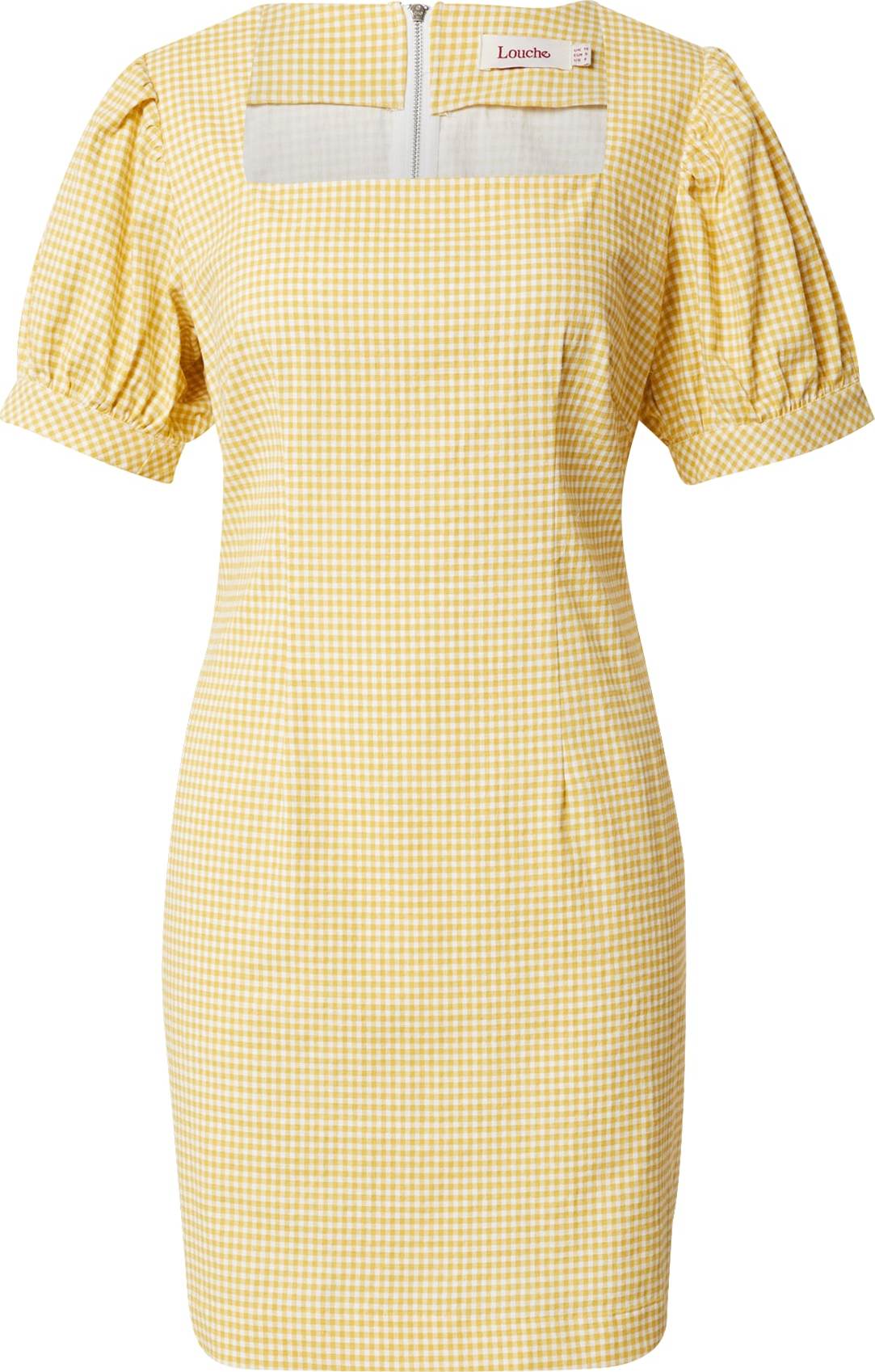 Louche Šaty 'ANOUK' žlutá / bílá