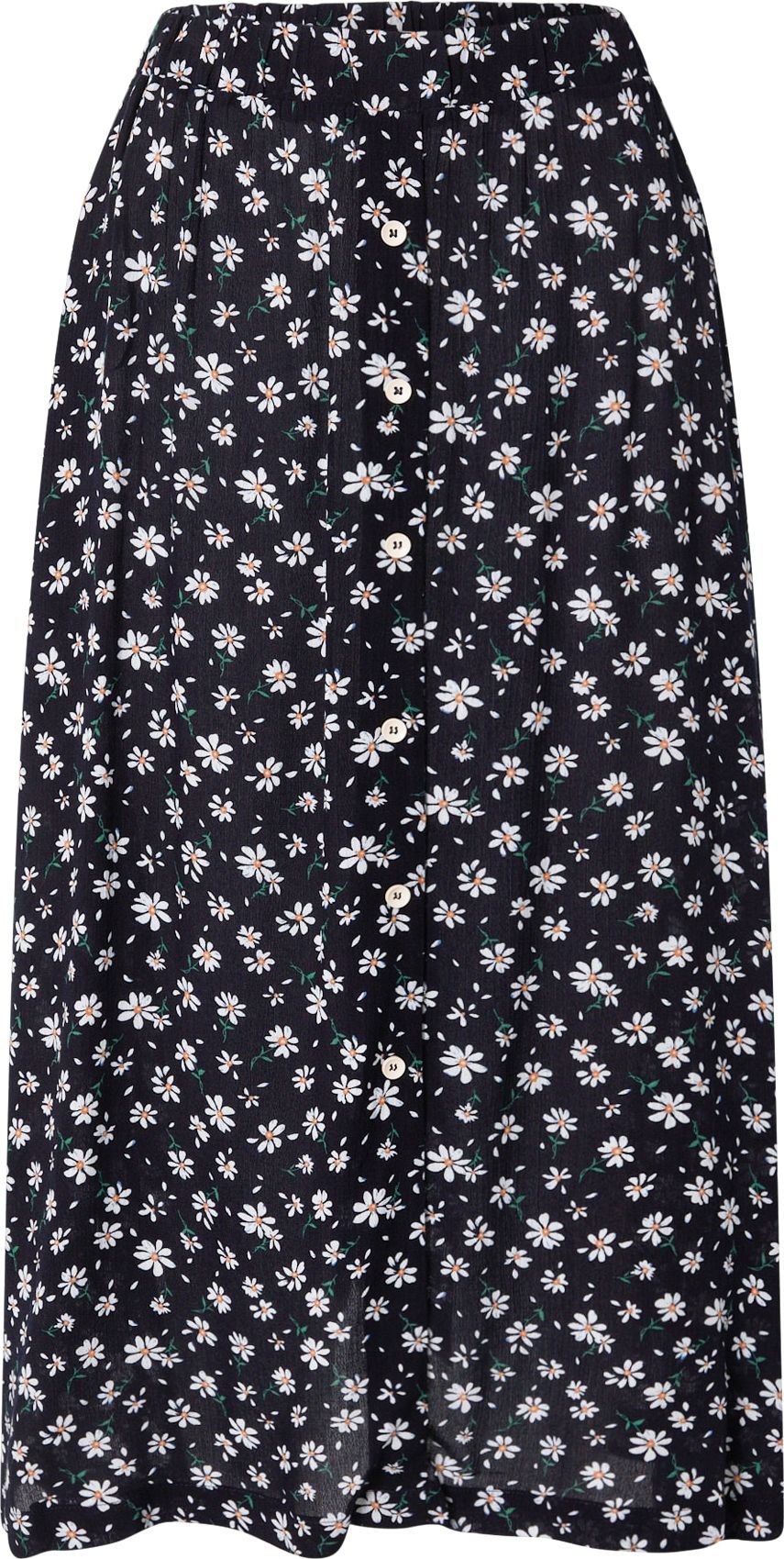 Louche Sukně 'DAISY' námořnická modř / světle žlutá / zelená / bílá