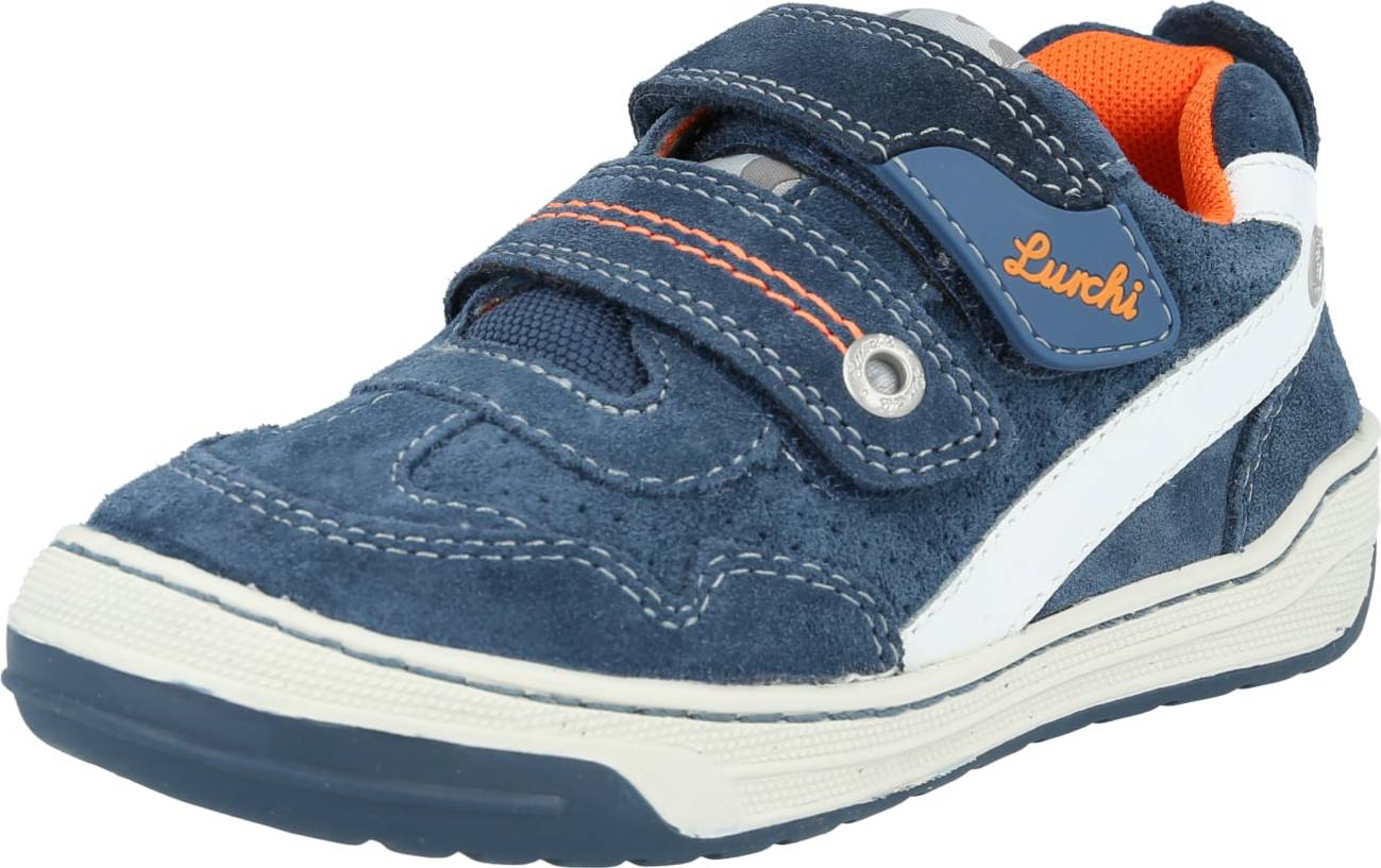 LURCHI Tenisky modrá / oranžová / bílá