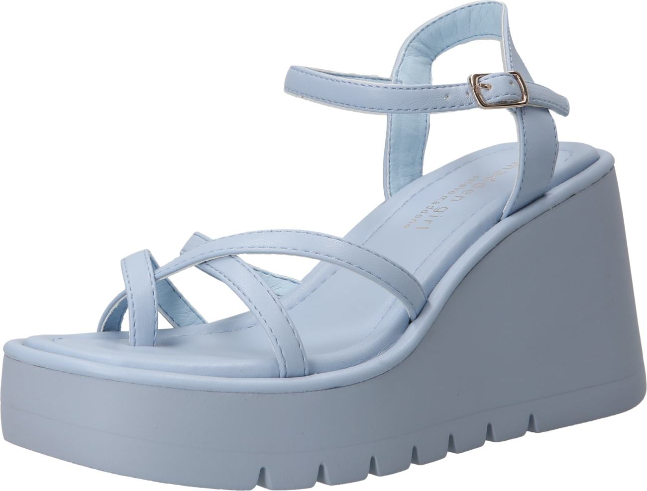 Madden Girl Páskové sandály 'VAULTT' kouřově modrá