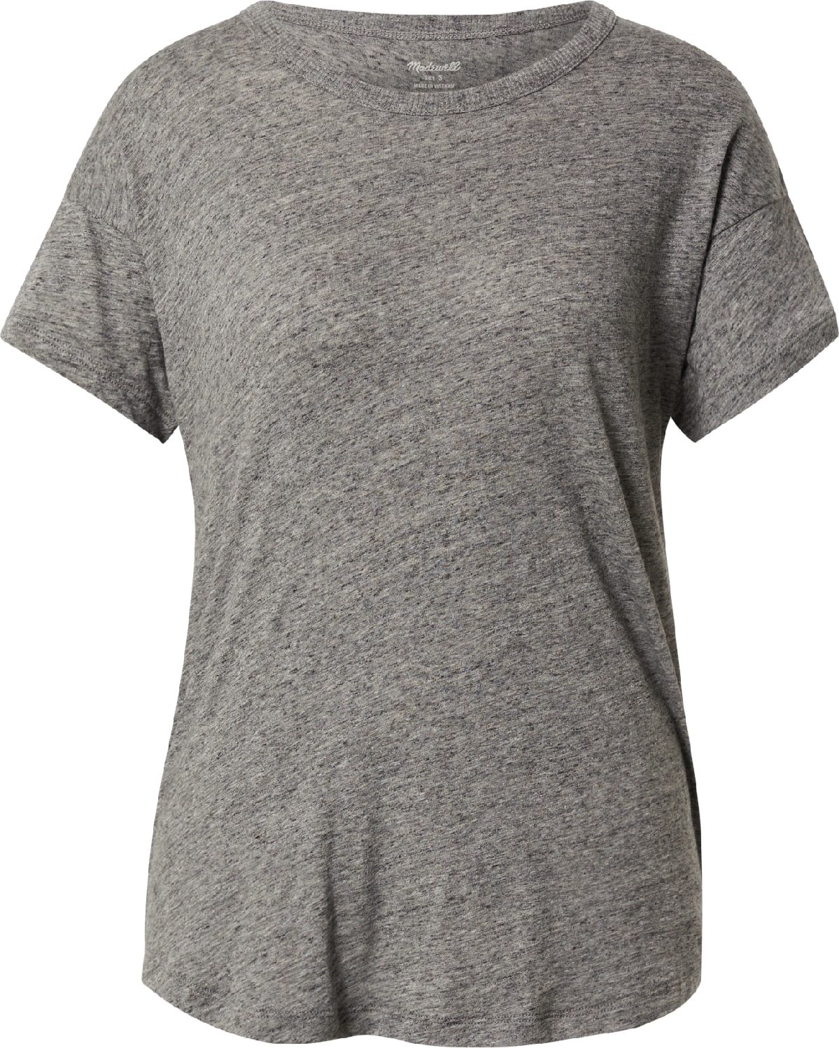 Madewell Tričko šedý melír