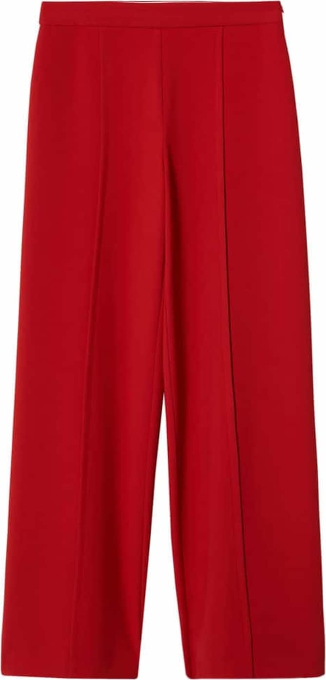 MANGO Kalhoty červená