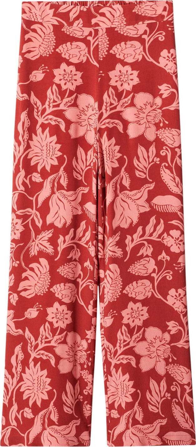 MANGO Kalhoty 'Claudie' růže / červená