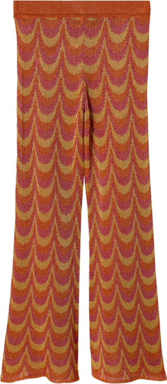 MANGO Kalhoty 'Hawai' žlutá / oranžová