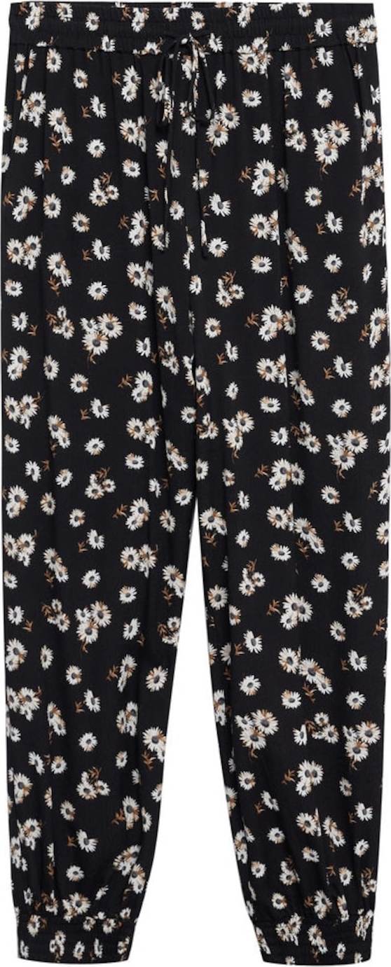 MANGO Kalhoty 'Kim' černá