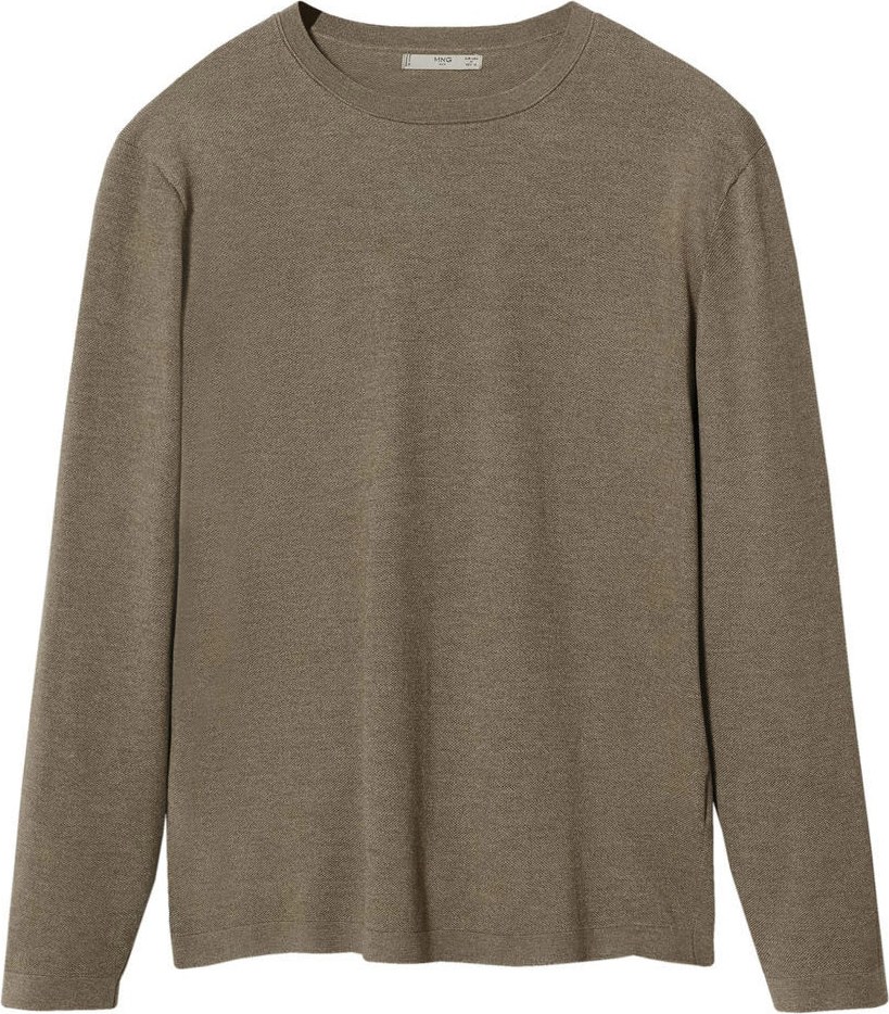 MANGO MAN Svetr 'Avena' khaki