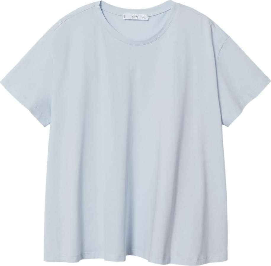 MANGO Tričko 'PANUELO' pastelová modrá