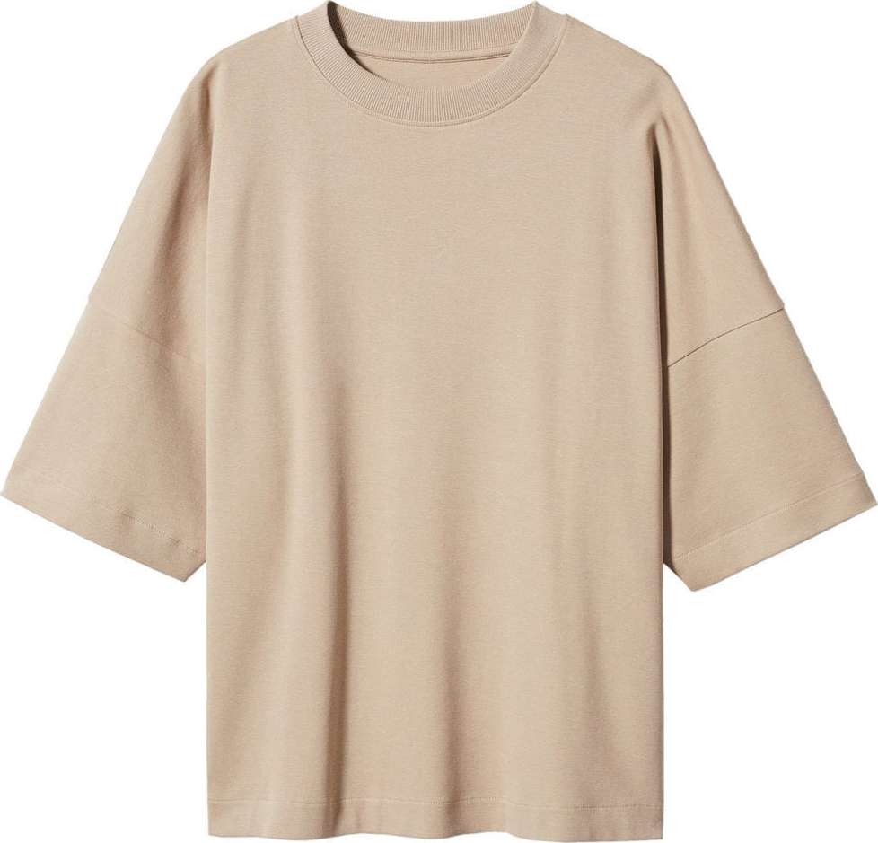 MANGO Tričko 'SITA' režná