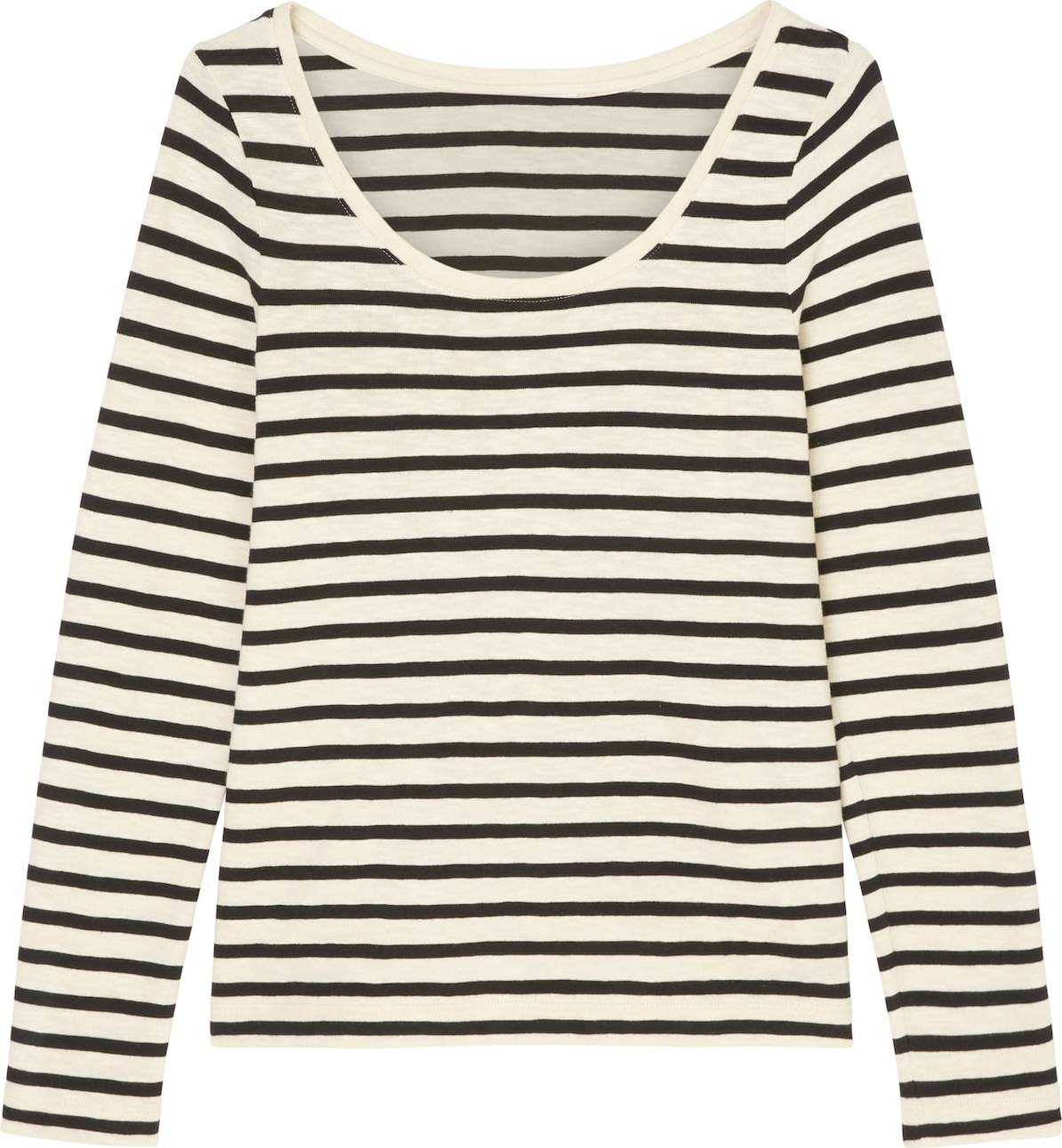 Marc O'Polo Tričko krémová / černá