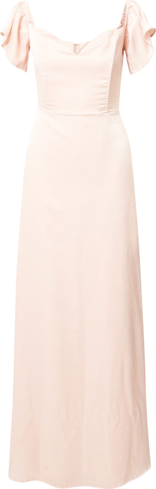 Maya Deluxe Společenské šaty broskvová