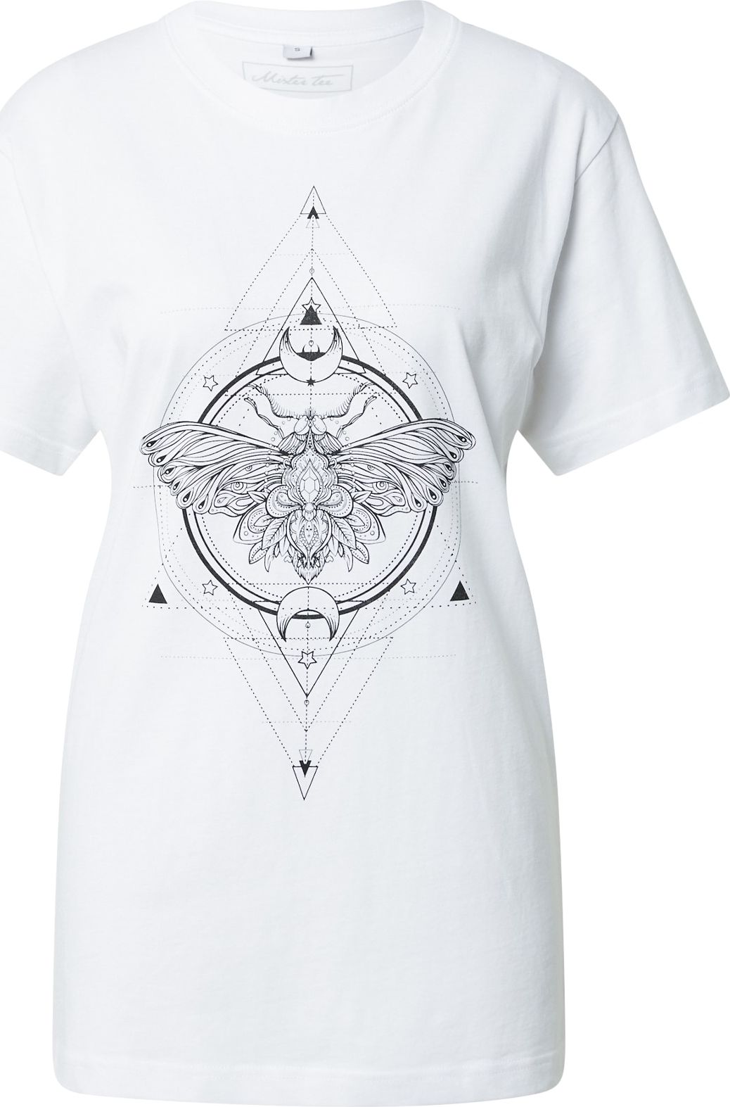 Merchcode Tričko černá / bílá