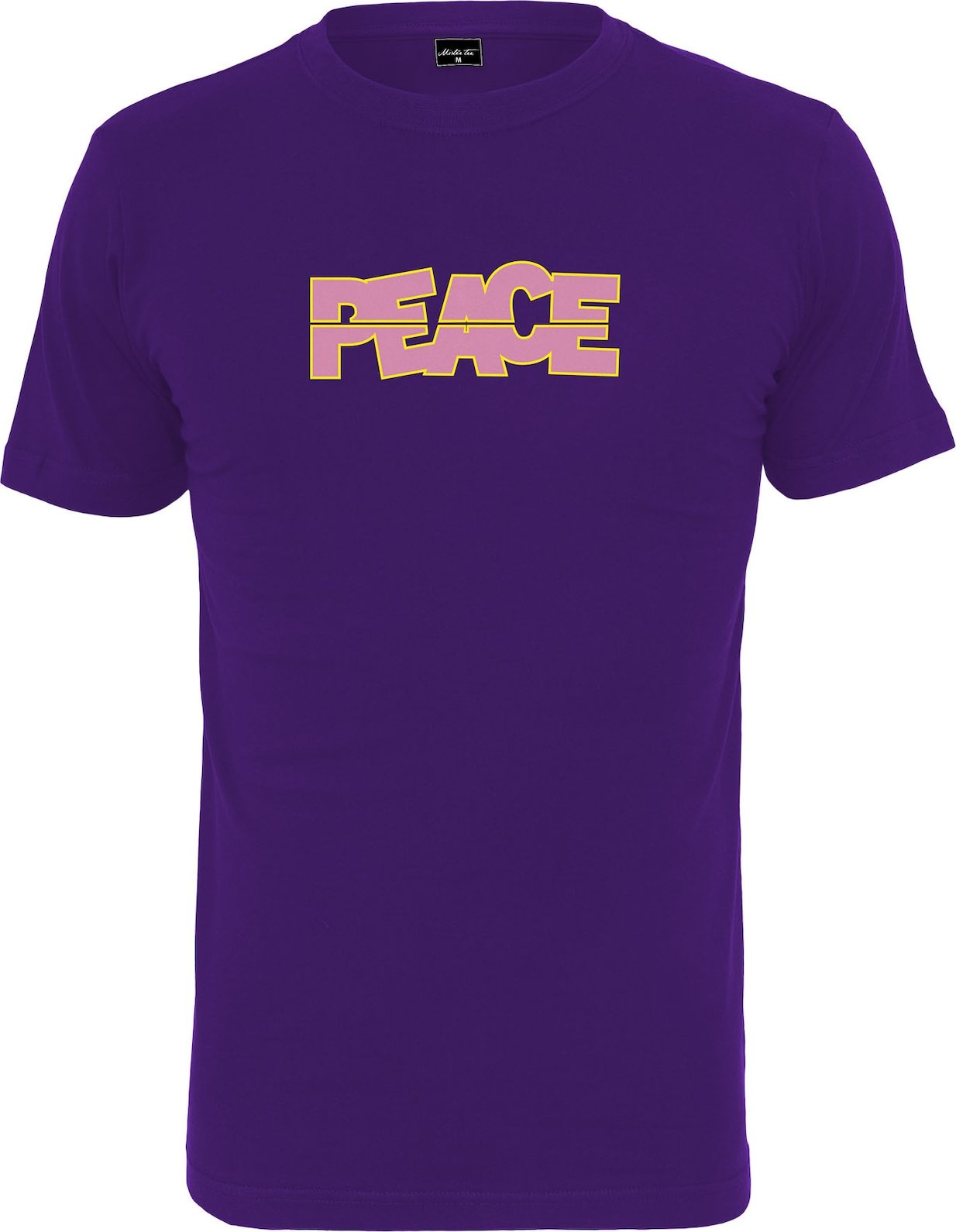 Merchcode Tričko 'Ladies Peace Tee' fialová / pink