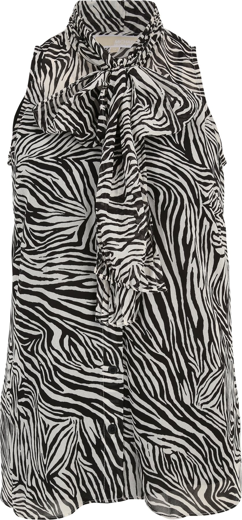 MICHAEL Michael Kors Halenka 'SAT' světle šedá / černá