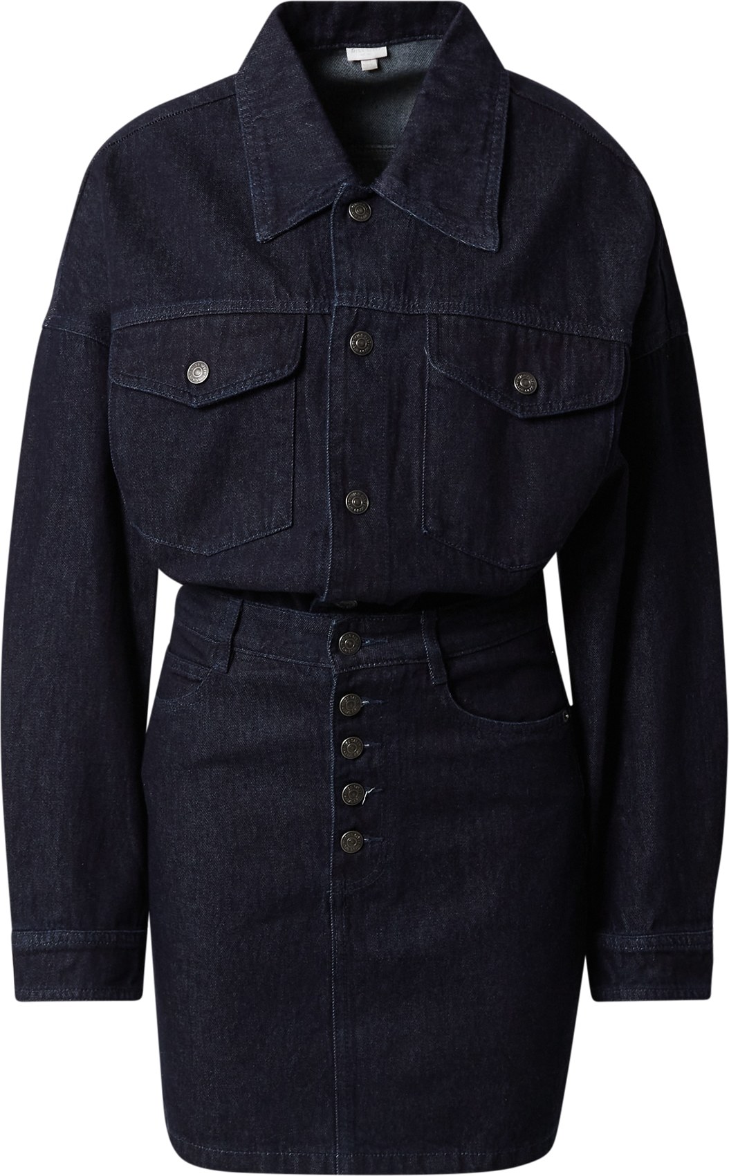 Miss Sixty Košilové šaty tmavě modrá