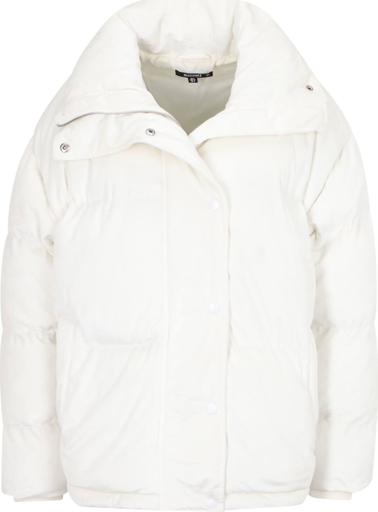 Missguided Přechodná bunda bílá