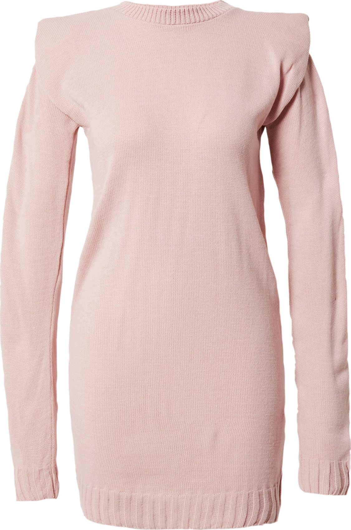 Misspap Úpletové šaty tělová