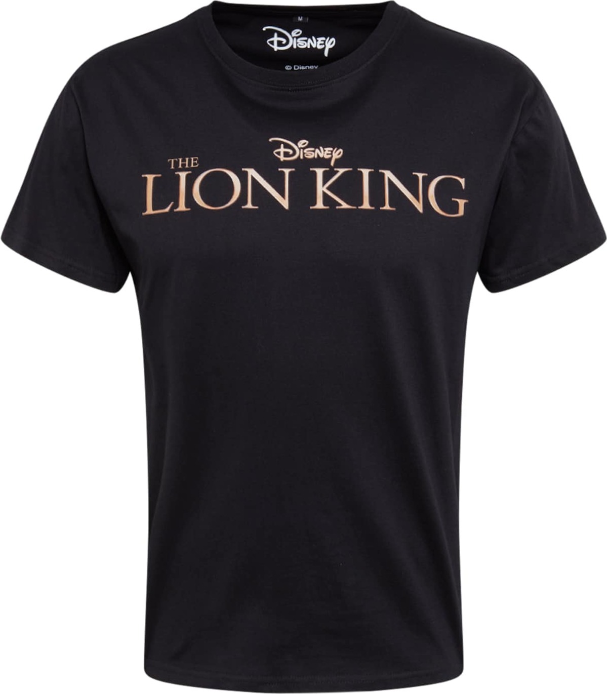 Mister Tee Tričko zlatá / černá