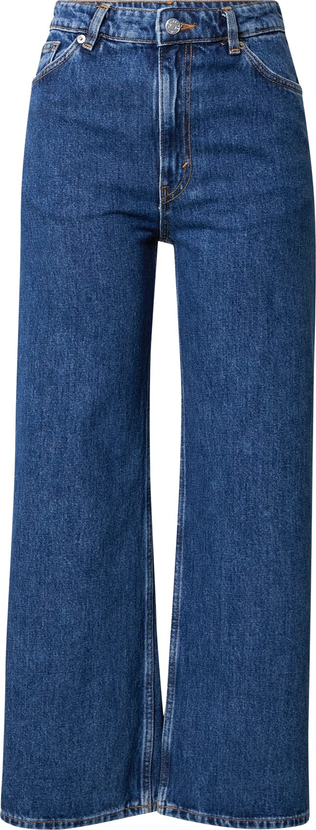 Monki Džíny modrá džínovina