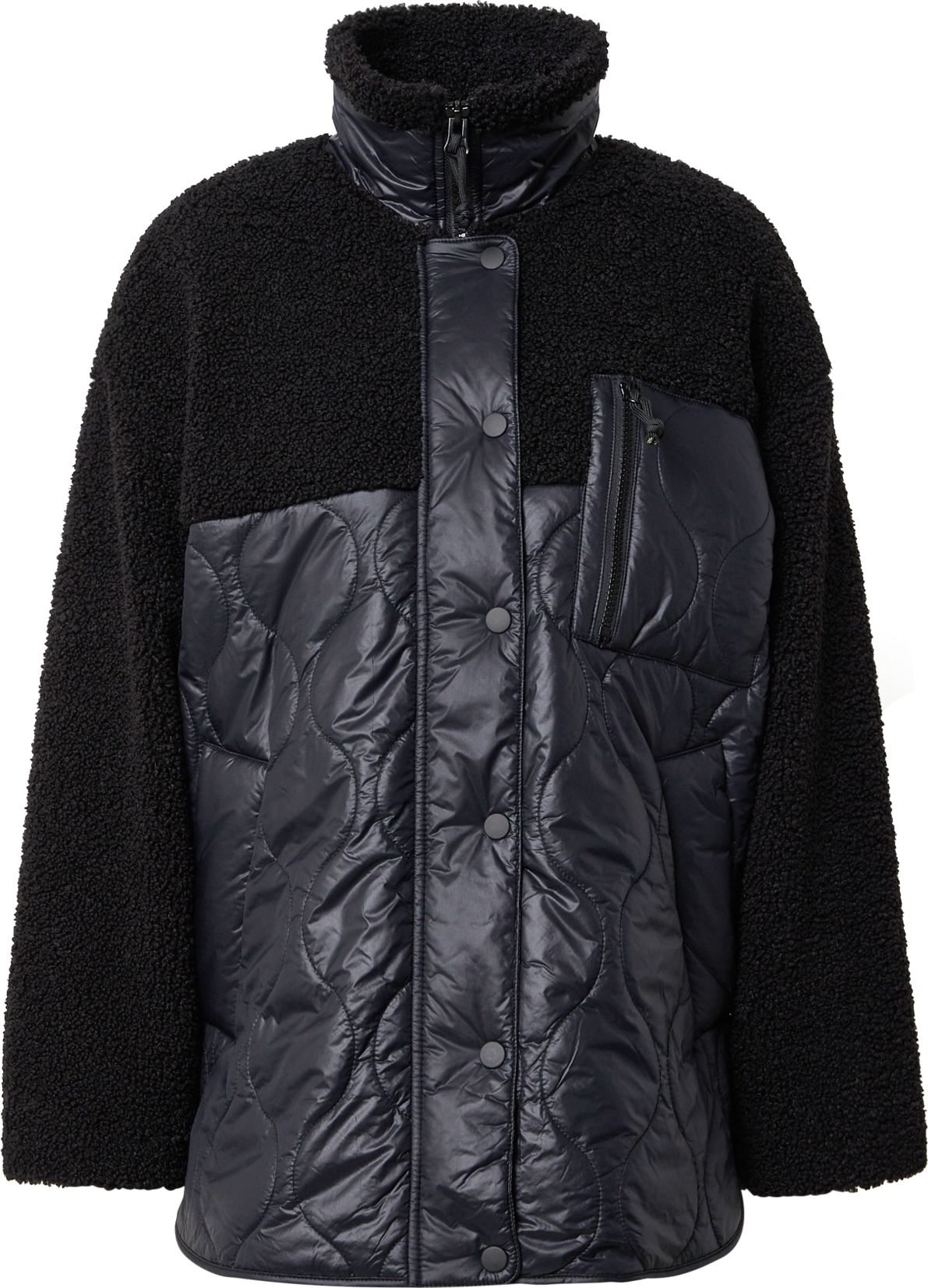 Monki Přechodná bunda černá