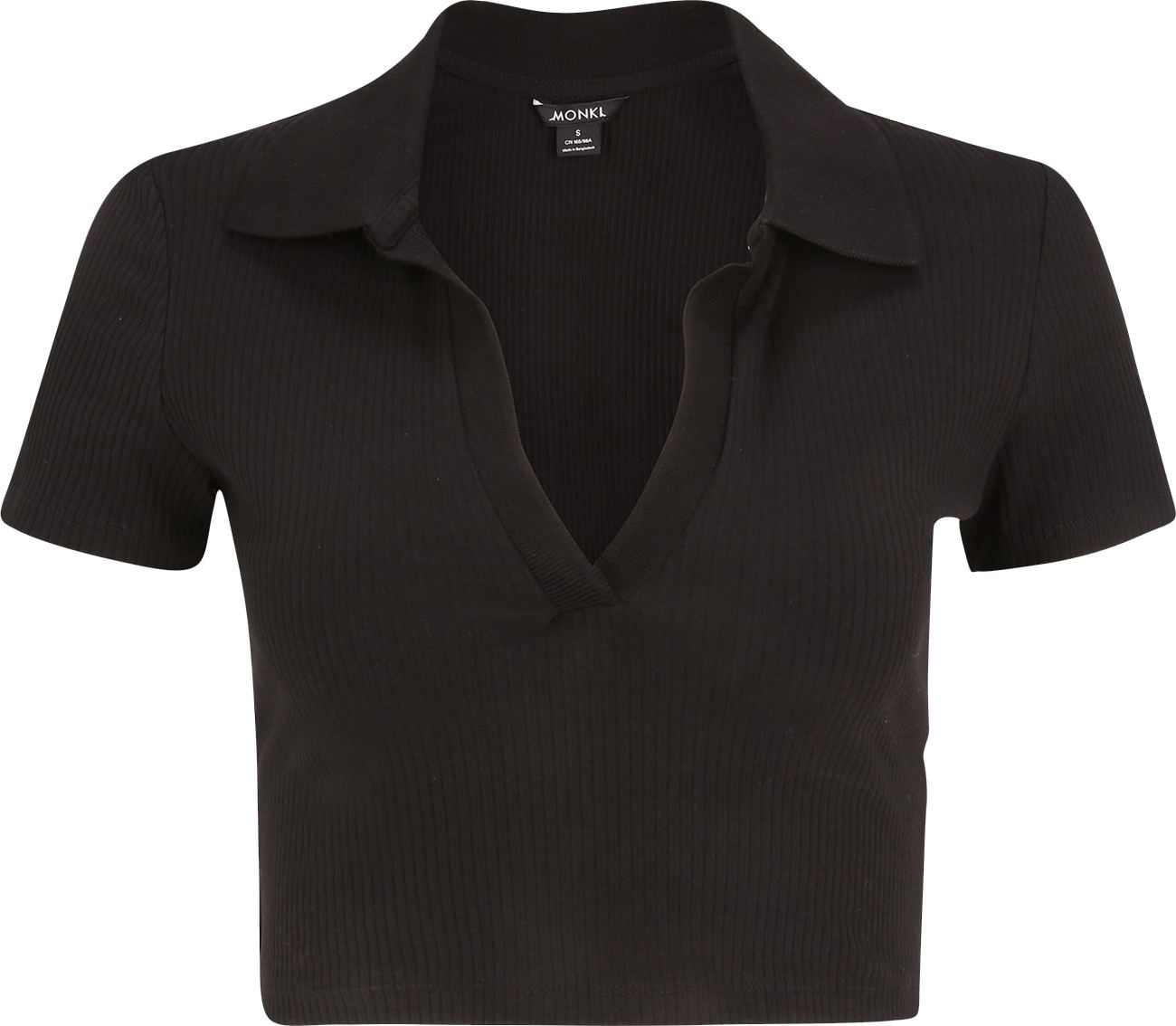 Monki Tričko černá