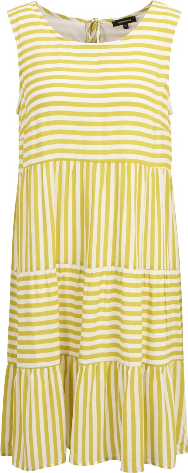 MORE & MORE Letní šaty žlutá / bílá