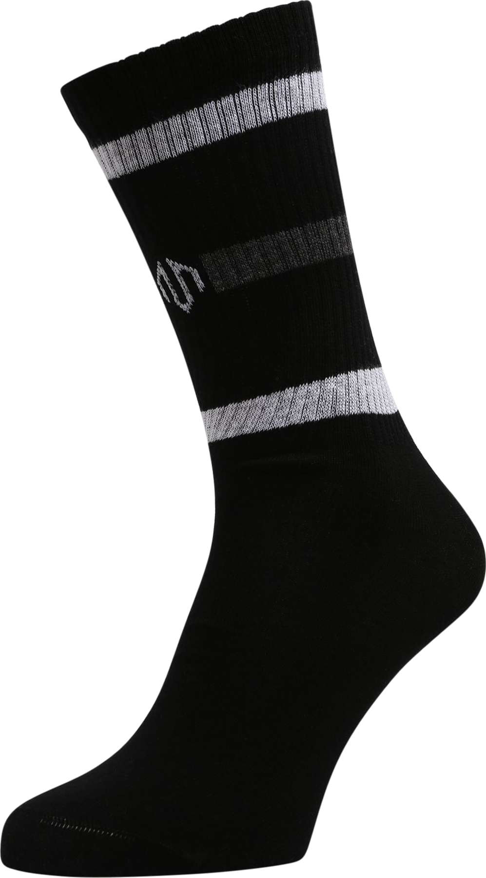 MOROTAI Sportovní ponožky 'Varsity Striped' šedá / černá / bílá