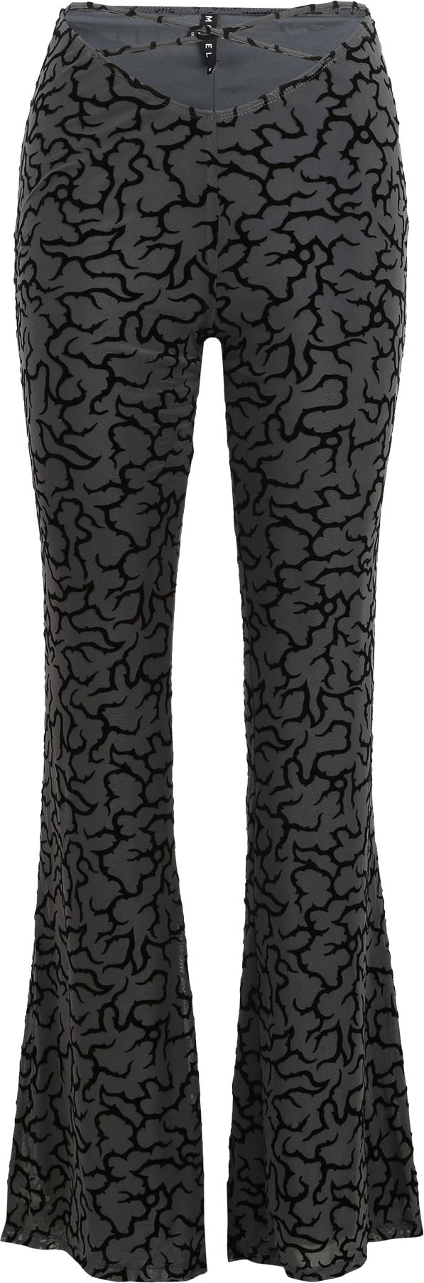 Motel Kalhoty 'Nancha' tmavě šedá / černá