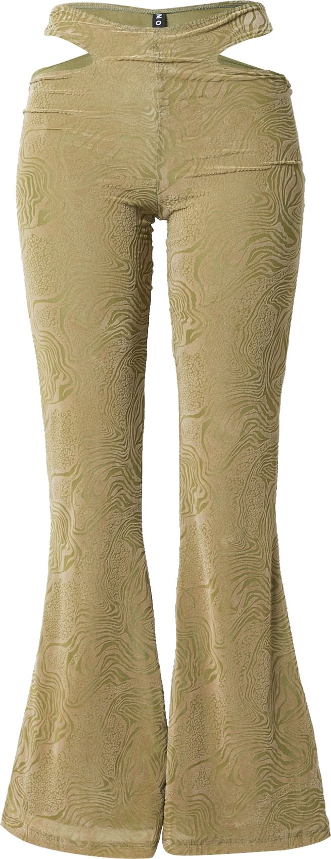 Motel Kalhoty 'Tuleen' zelená / olivová