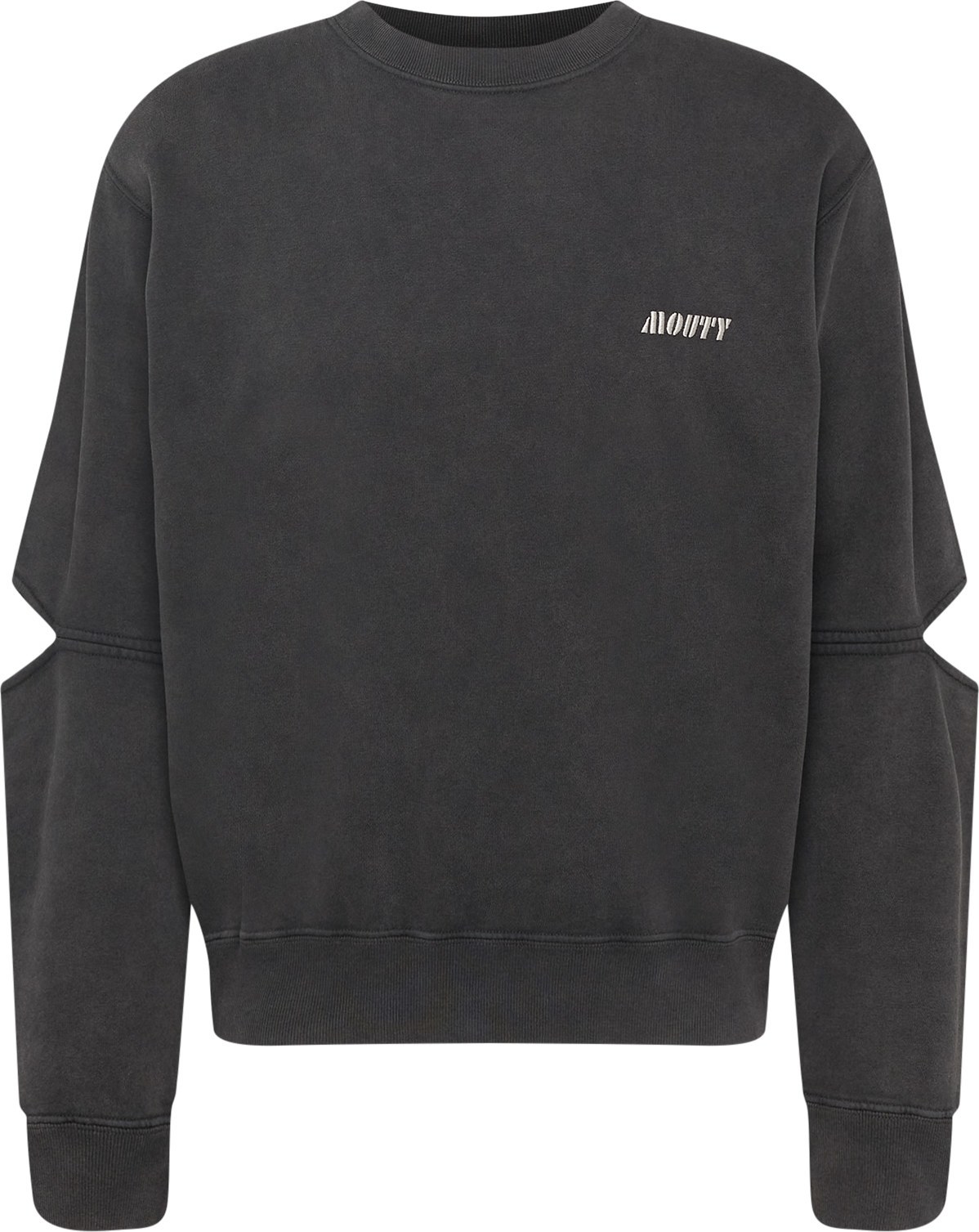 MOUTY Mikina 'ELBOW' černá
