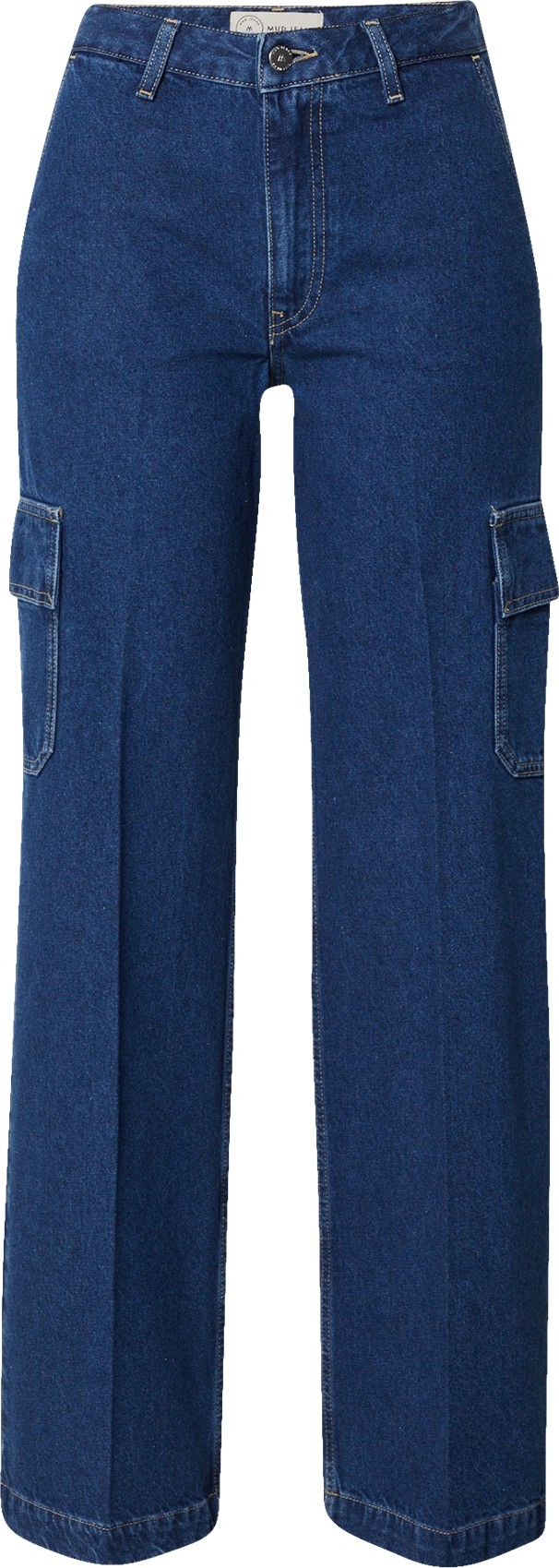 MUD Jeans Džíny s kapsami 'Wilma Works' modrá džínovina