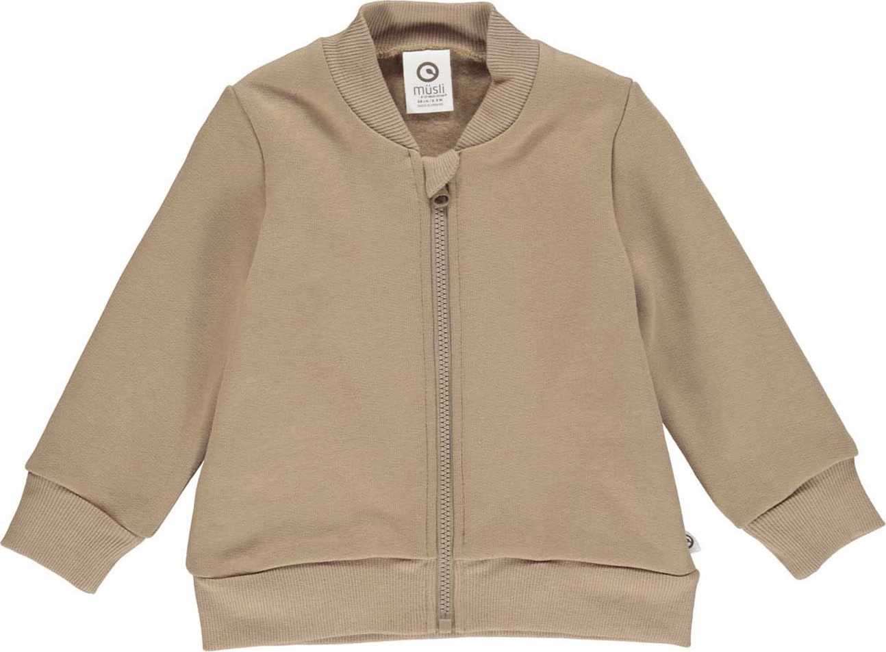 Müsli by GREEN COTTON Mikina písková