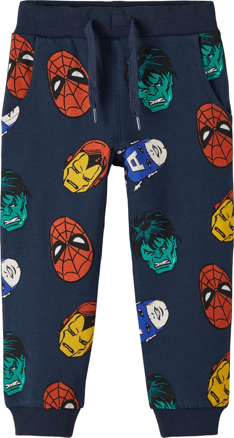 NAME IT Kalhoty 'Marvel' modrá / mix barev