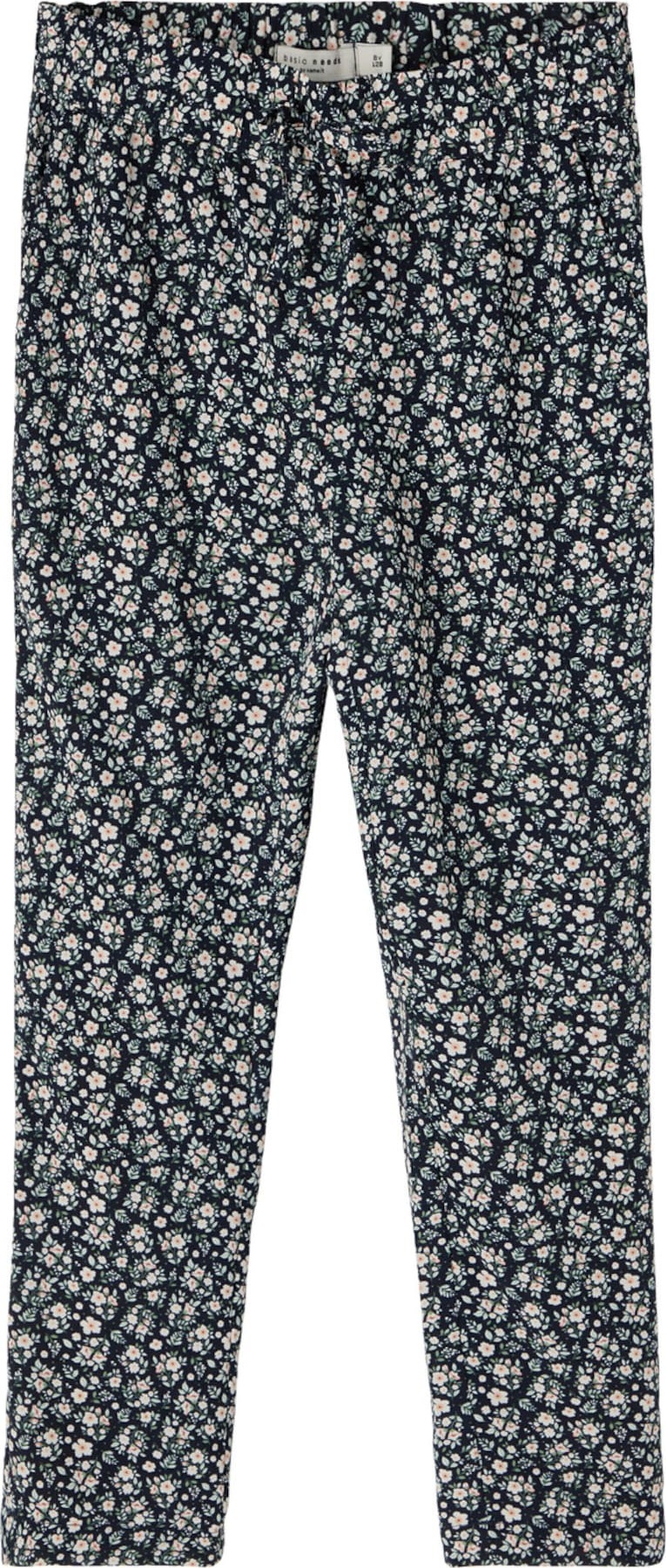 NAME IT Kalhoty 'Vinaya' safírová / zelená / růžová / bílá