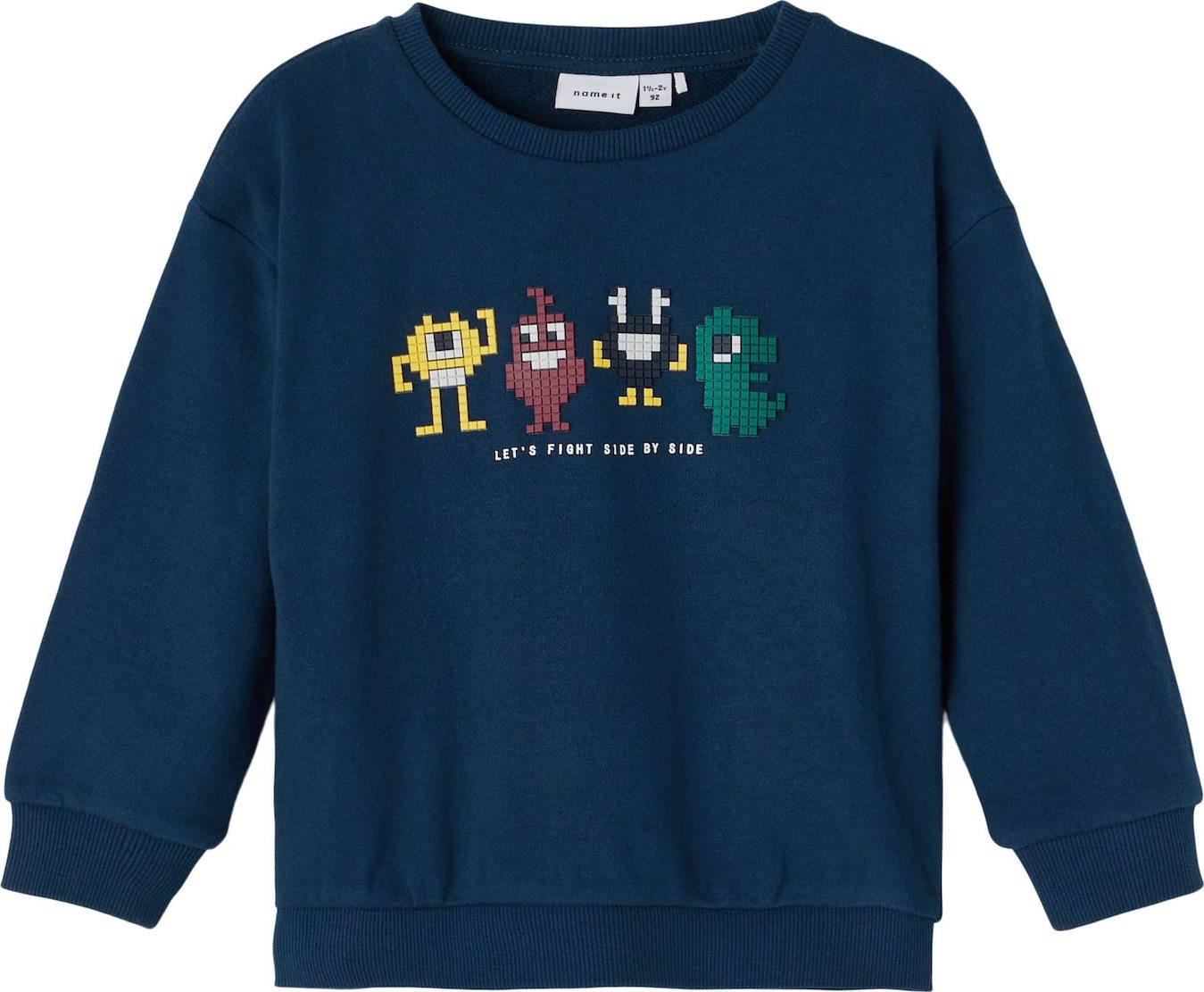 NAME IT Mikina 'Jarke' tmavě modrá / mix barev