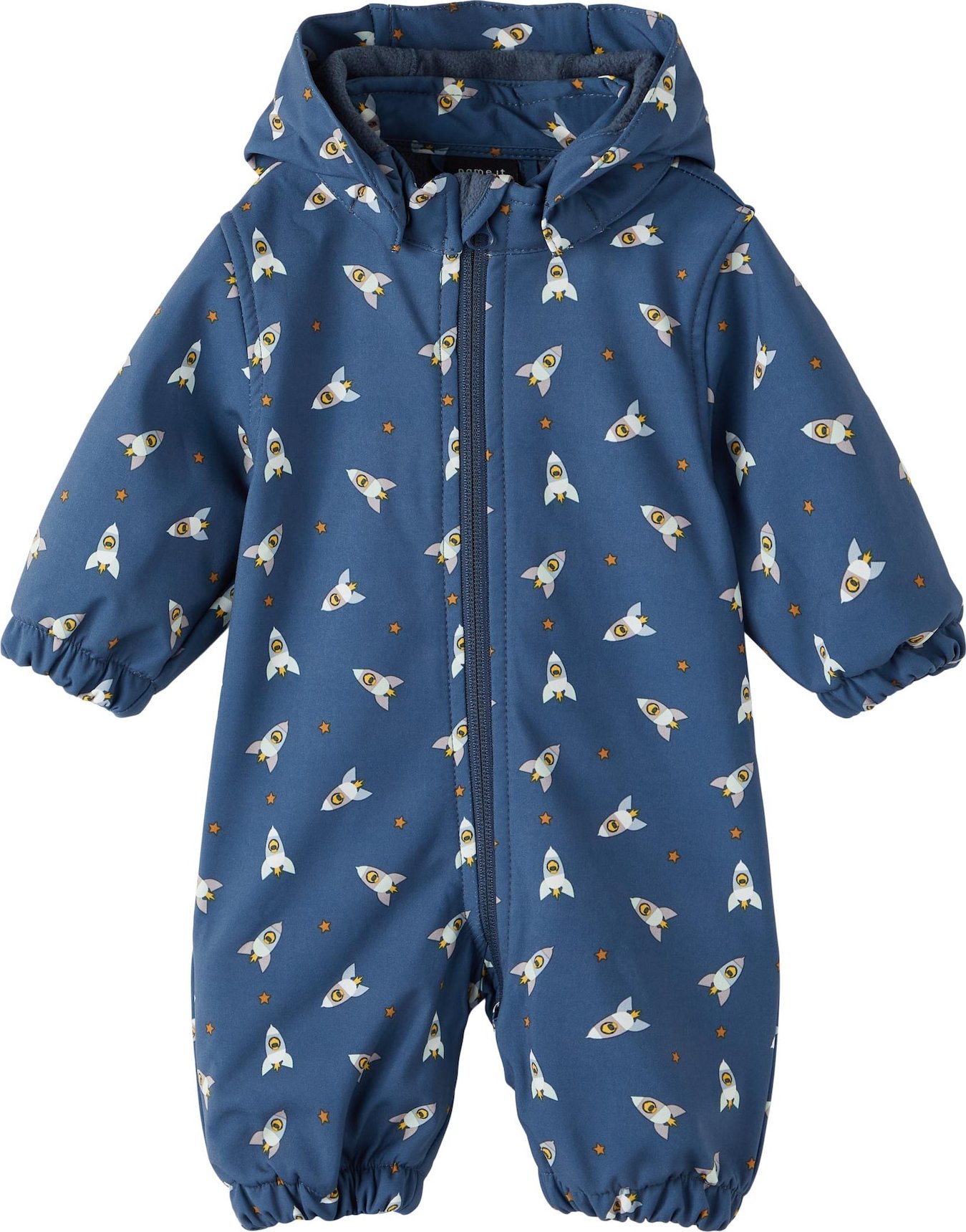 NAME IT Overal 'Alfa' tmavě modrá / mix barev