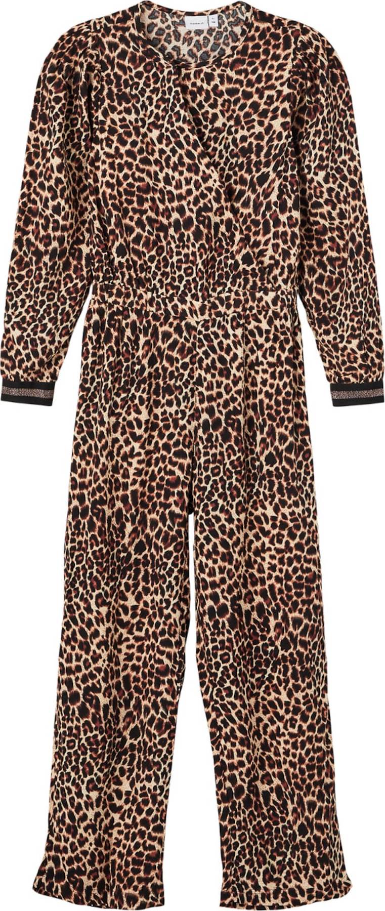 NAME IT Overal 'Nagira' hnědá / světle hnědá / černá