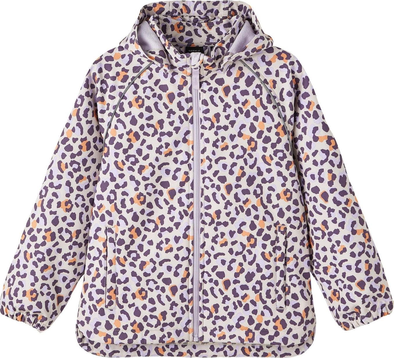 NAME IT Přechodná bunda 'Alfa' režná / karamelová / švestková / šeříková