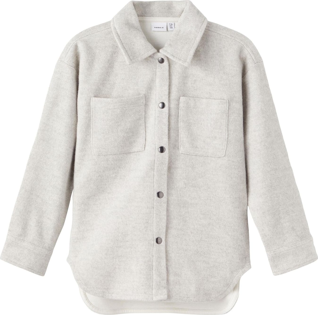 NAME IT Přechodná bunda 'Neloa' světle šedá