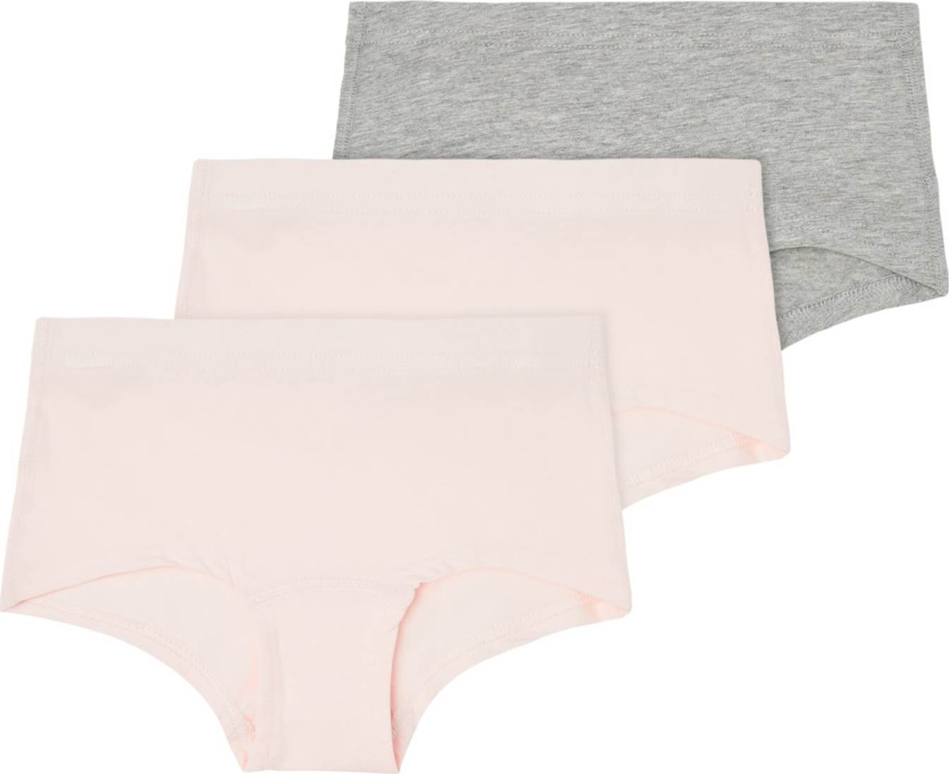 NAME IT Spodní prádlo šedý melír / růžová