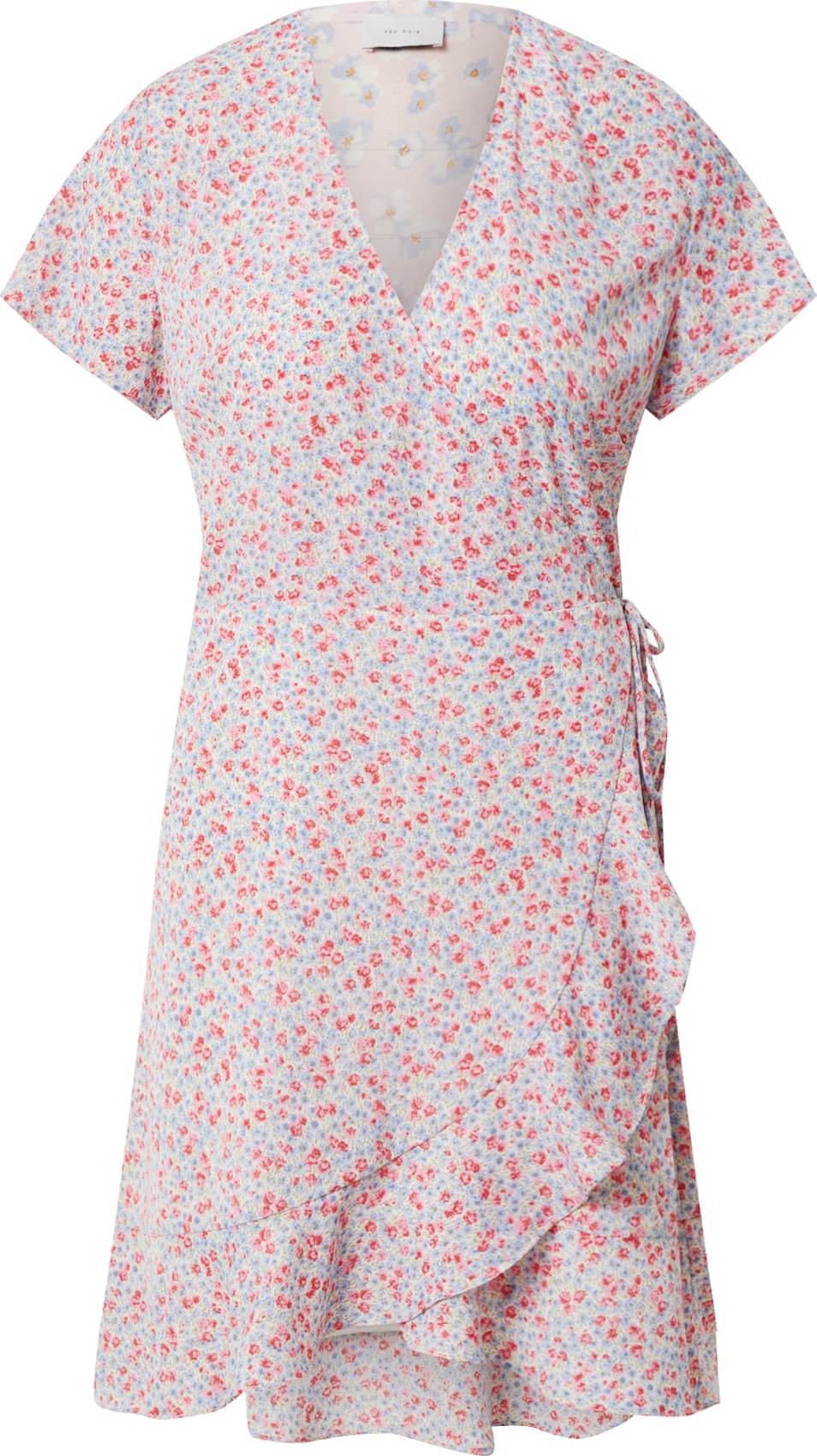 Neo Noir Letní šaty 'Malta Rosy Garden Dress' světlemodrá / růžová