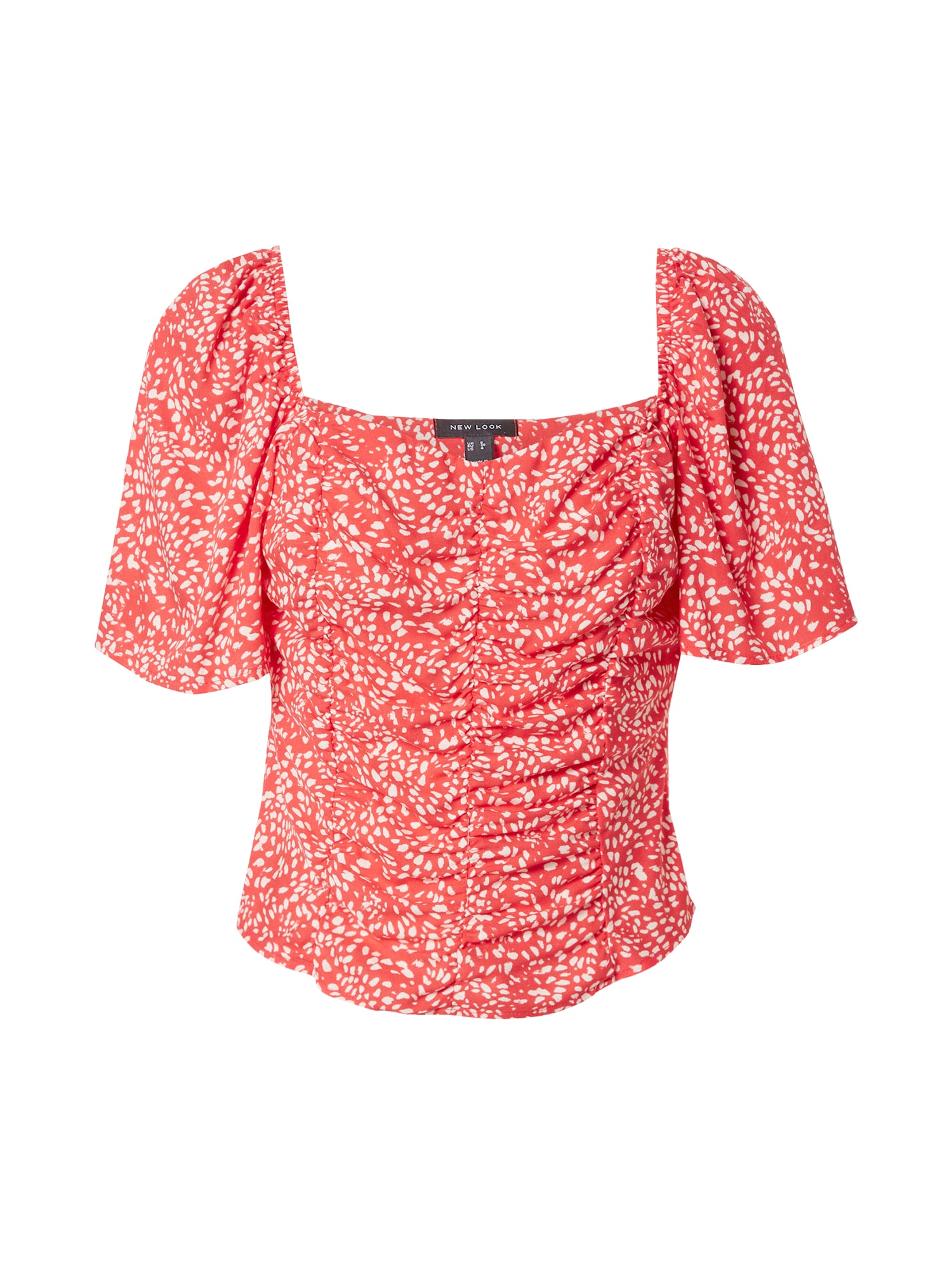NEW LOOK Tričko 'EMMA' červená / bílá