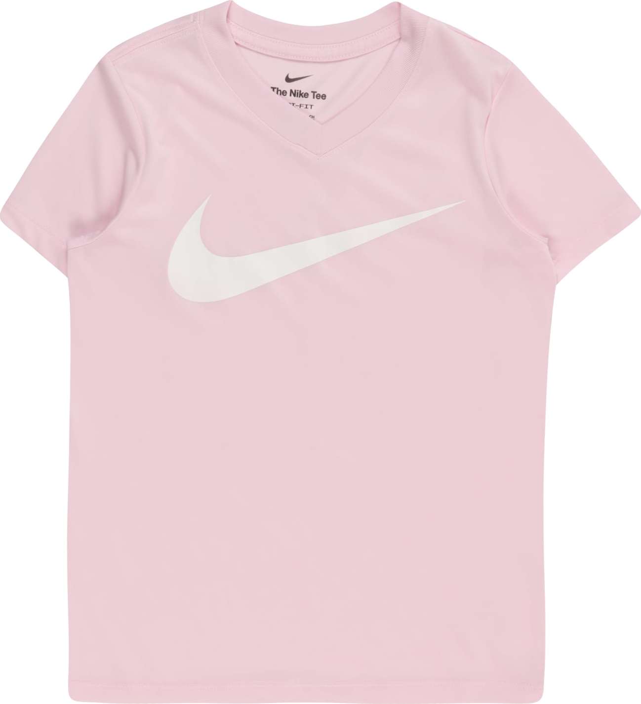 NIKE Funkční tričko růžová / bílá