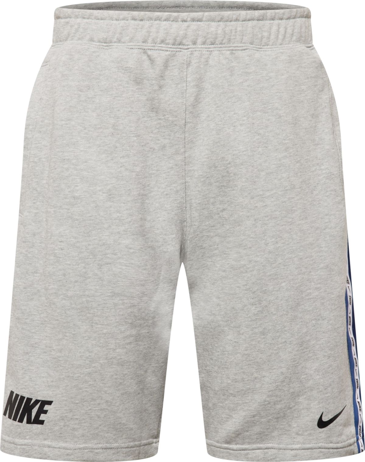 Nike Sportswear Kalhoty modrá / šedá / černá / bílá