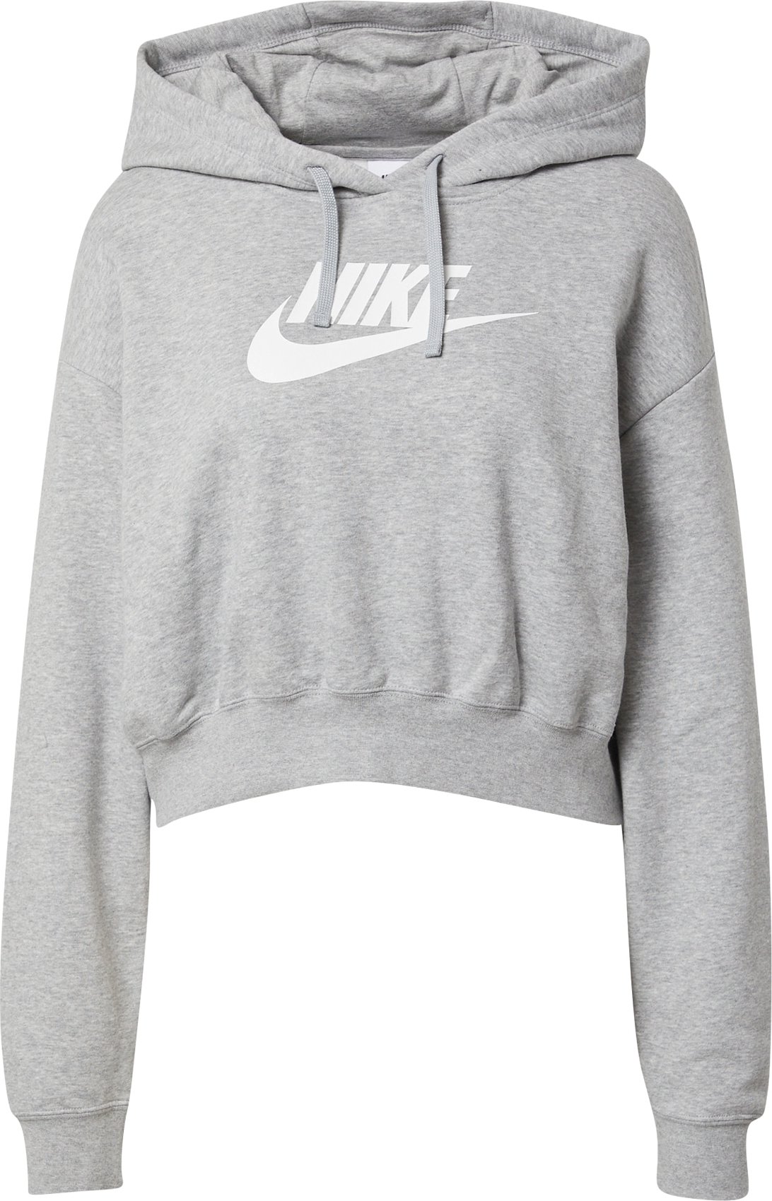 Nike Sportswear Mikina tmavě šedá / bílá