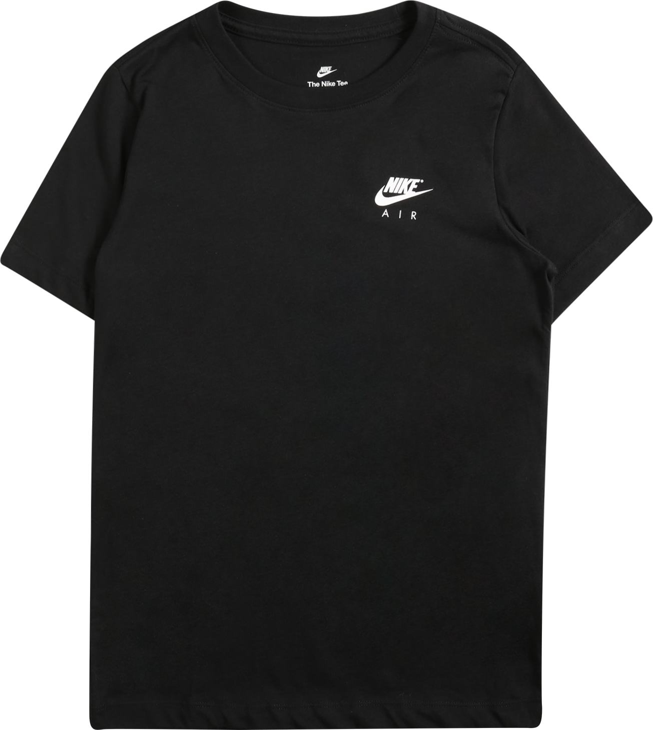 Nike Sportswear Tričko černá / bílá