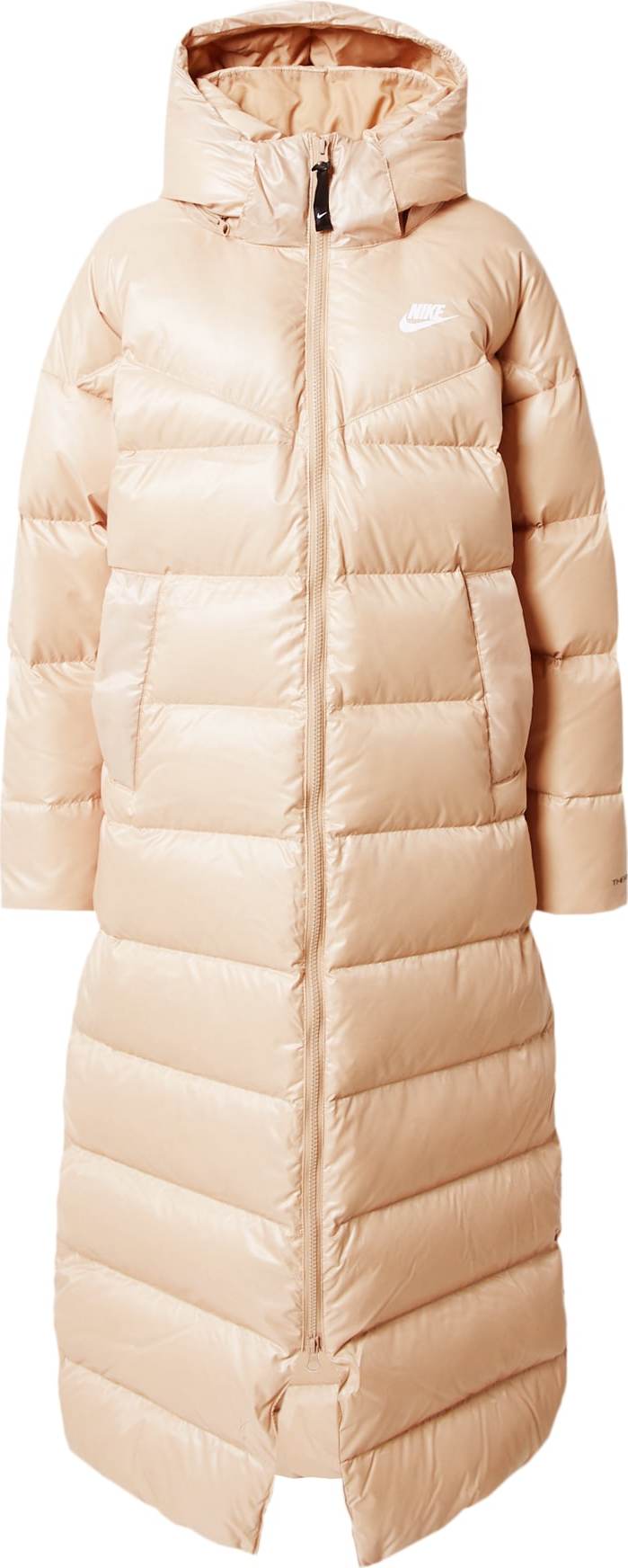 Nike Sportswear Zimní kabát béžová